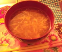 中華風シラススープ